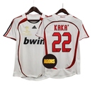 Camisa Retrô AC Milan 2006/07 Away - Edição Final Champions - N° 22 Kaká