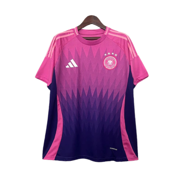Camisa Seleção da Alemanha II 24/25 - Torcedor Masculina - Rosa com detalhes em roxo