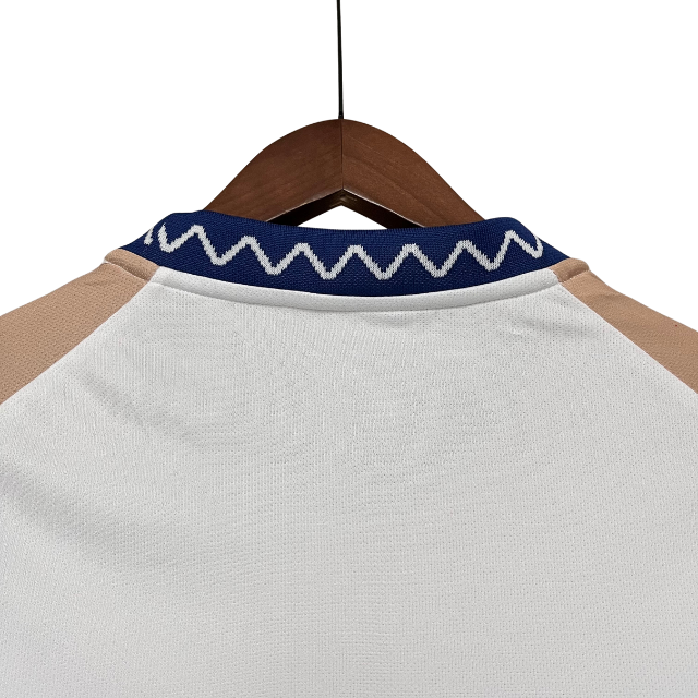 Camisa Japão Edição especial 24/25 - Torcedor Masculina - Bege com detalhes em azul e branco