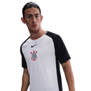 Camisa Corinthians 2025/26 Home - Torcedor Masculina - Branco e preto