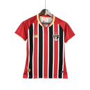 Camisa São Paulo II 25/26 Torcedor Feminina - Vermelho + Branco