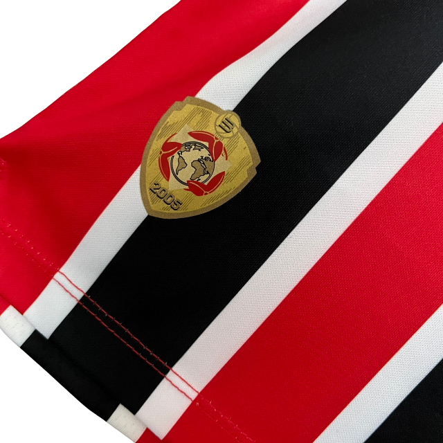 Camisa São Paulo II 25/26 Torcedor Feminina - Vermelho + Branco