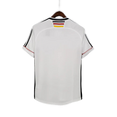 Camisa Retrô Seleção da Alemanha I 1998 - Branca com detalhes vermelho e amarelo