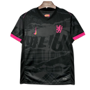 Camisa Chelsea III 24/25 - Torcedor Masculina - Preta com detalhes em rosa e amarelo e cinza
