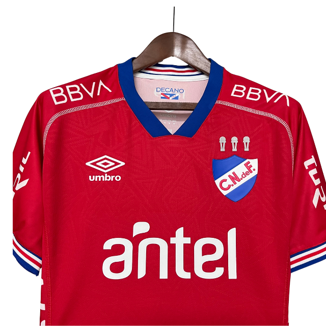 Camisa Club Nacional Away 25/26 Torcedor Masculina - Vermelha