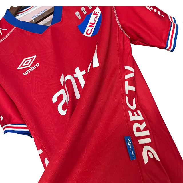 Camisa Club Nacional Away 25/26 Torcedor Masculina - Vermelha