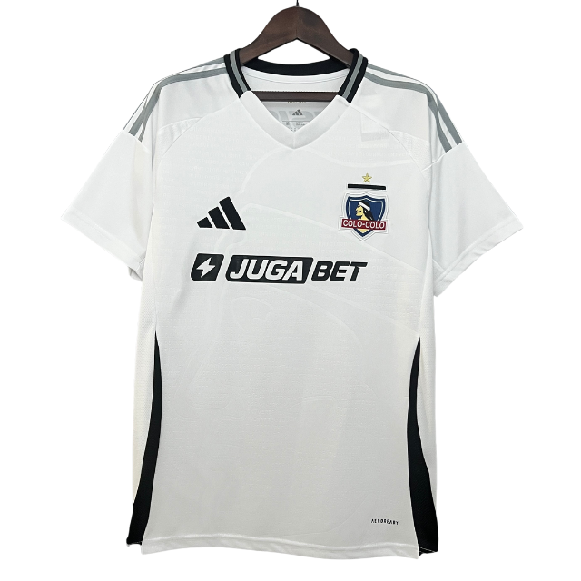 Camisa Colo Colo do Chile Home 25/26 - Torcedor Masculina - Branca