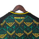 Camisa Seleção Jamaica II 24/25 - Torcedor Masculina - Preta com detalhes verde e amarelo