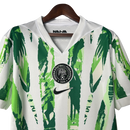 Camisa Nigéria I 25/26 - Torcedor Masculina -Branca com detalhes verde