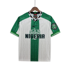 Camisa Retrô Seleção Nigéria Retro 96/98 away - Branca e verde