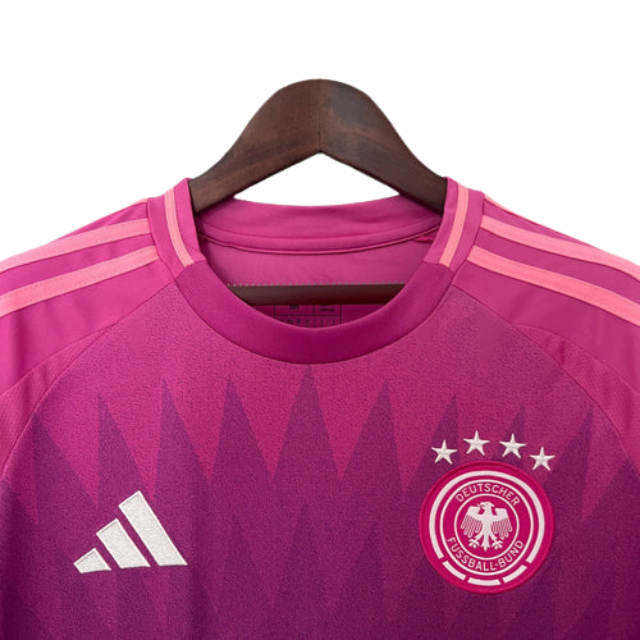 Camisa Seleção da Alemanha II 24/25 - Torcedor Masculina - Rosa com detalhes em roxo