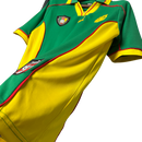 Camisa Retrô Seleção Camarões 1998 Home - Verde e amarela