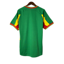 Camisa Retrô Seleção Senegal 2002 Away -Verde com detalhes vermelho e amarelo