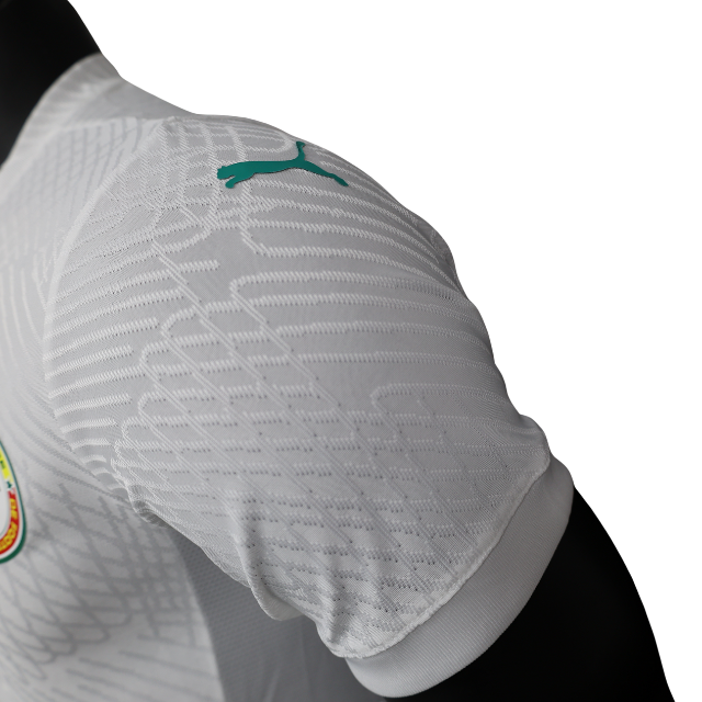 Camisa Seleção Senegal I 2025 Jogador Masculina - Branca