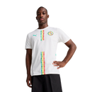 Camisa Senegal  I 25/26 - Torcedor Masculina - Branca com detalhes em verde