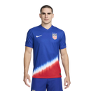 Camisa Seleção Estados Unidos 2024/25 Away - Azul com detalhes em vermelho e branco