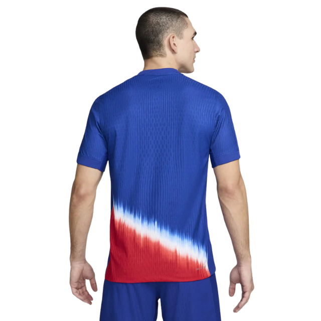 Camisa Seleção Estados Unidos 2024/25 Away - Azul com detalhes em vermelho e branco