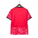 Camisa Seleção Coreia do Sul I 24/25 - Torcedor Masculina - Rosa com detalhes em azul e preto
