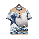 Camisa Japão Edição especial 24/25 - Torcedor Masculina - Bege com detalhes em azul e branco