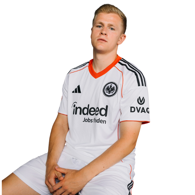 Camisa Eintracht Frankfurt 25/26 Away - Torcedor Masculina - Branco