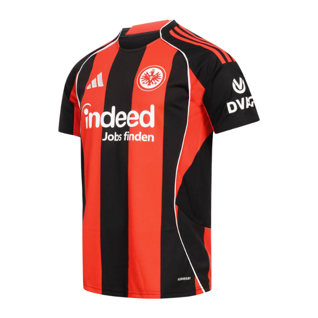 Camisa Eintracht Frankfurt 25/26 Home - Torcedor Masculina - Vermelho e preto