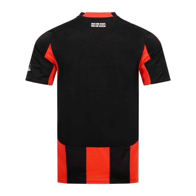 Camisa Eintracht Frankfurt 25/26 Home - Torcedor Masculina - Vermelho e preto