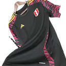 Camisa Seleção Peru II 24/25 - Torcedor Masculina - Preta com detalhes em vermelho e dourado