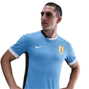 Camisa Seleção do Uruguai I 24/25 - Torcedor Masculina - Azul com detalhes em branco e preto