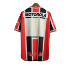 Camisa Retrô São Paulo II 2000 - Masculina Penalty - Tricolor com símbolo da Motorola