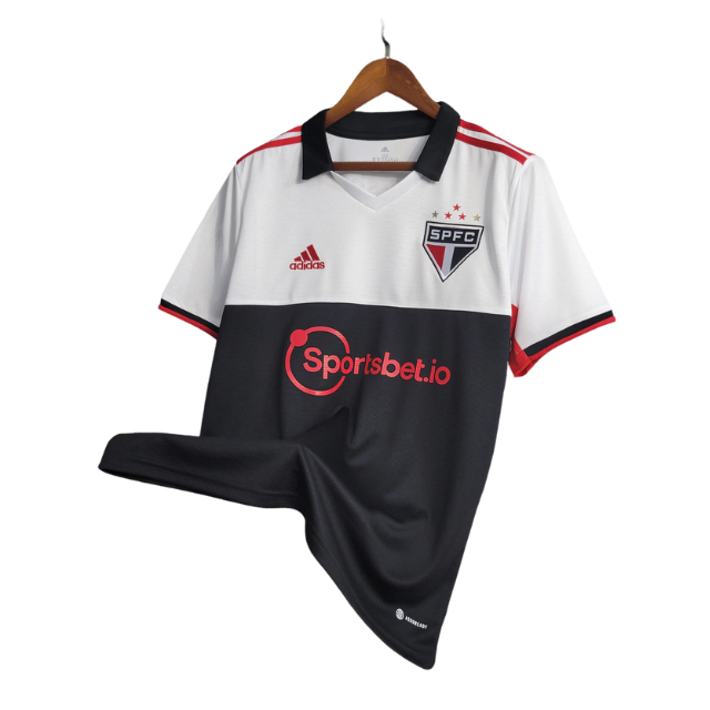 Camisa São Paulo III 22/23 - Torcedor Masculino - Preto e branco
