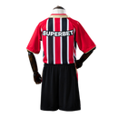 Kit Infantil São Paulo II 25/26  - Vermelho e Branco + Preto