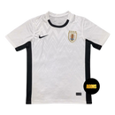 Camisa Seleção do Uruguai II 25/26 - Torcedor Masculina - Branca com detalhes em azul