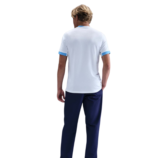 Camisa Seleção do Uruguai II 24/25 - Torcedor Masculina - Branca com detalhes em azul