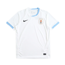 Camisa Seleção do Uruguai II 24/25 - Torcedor Masculina - Branca com detalhes em azul