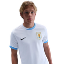 Camisa Seleção do Uruguai II 24/25 - Torcedor Masculina - Branca com detalhes em azul