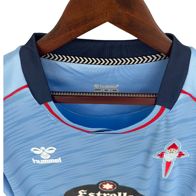 Camisa Celta de Vigo I 25/26 - Torcedor Masculino - Azul