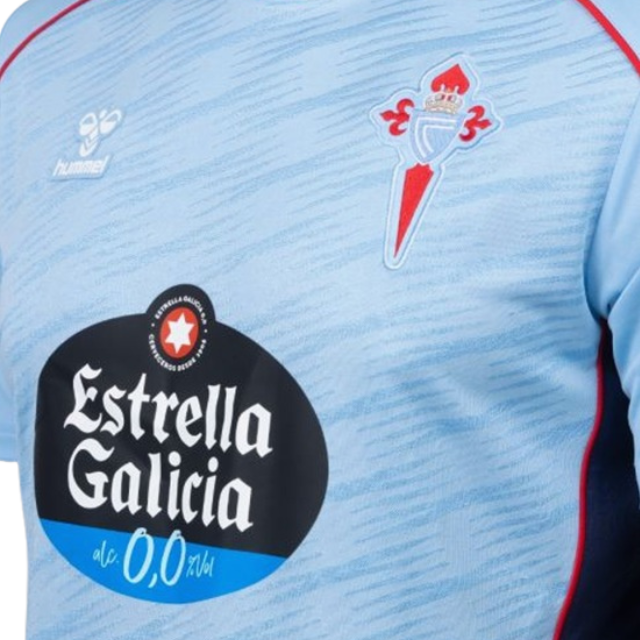 Camisa Celta de Vigo I 25/26 - Torcedor Masculino - Azul