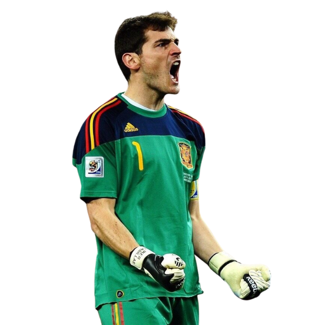 Camisa Retrô Seleção da Espanha Goleiro 2010 - Azul