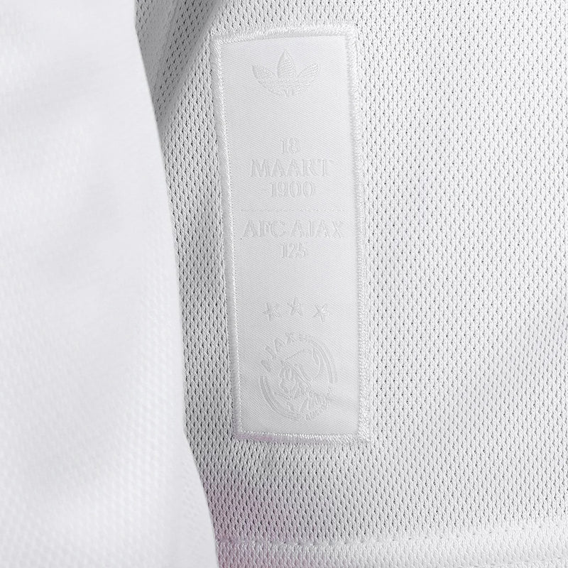 Camisa Ajax 25/26 Comemorativa 125 Anos Masculina - Branco+Vermelho