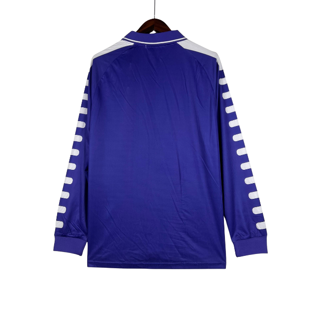 Camisa Retrô Fiorentina I 1998/99 - Manga Longa - Roxa