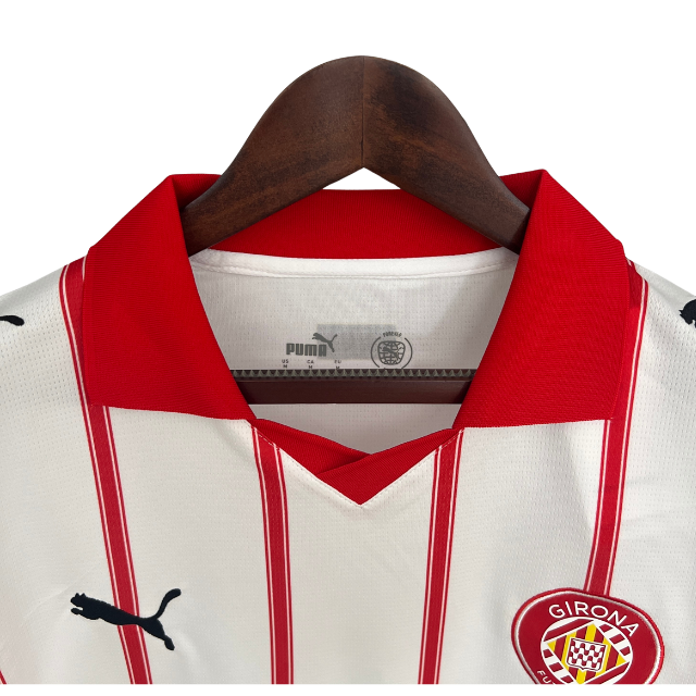 Camisa Girona I 25/26 - Torcedor Masculina - Branca