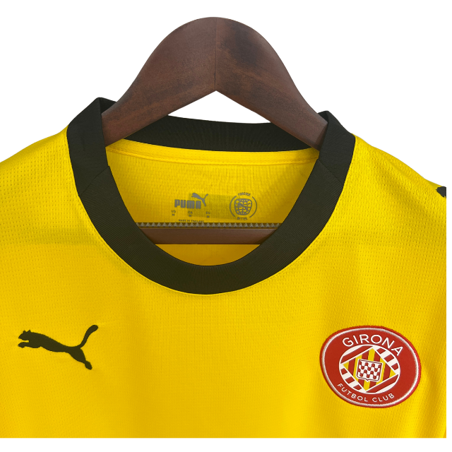 Camisa Girona II 25/26 - Torcedor Masculina - Amarela