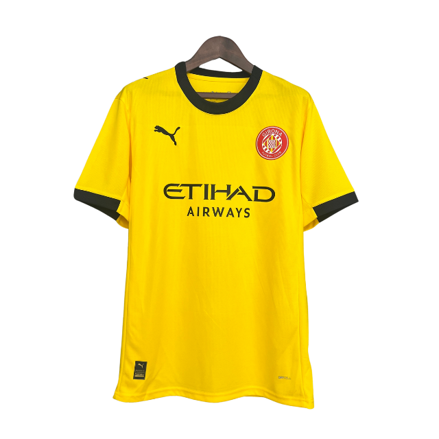 Camisa Girona II 25/26 - Torcedor Masculina - Amarela
