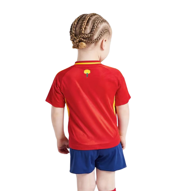 Kit Infantil Seleção Espanha I 24/25 - Vermelho e azul