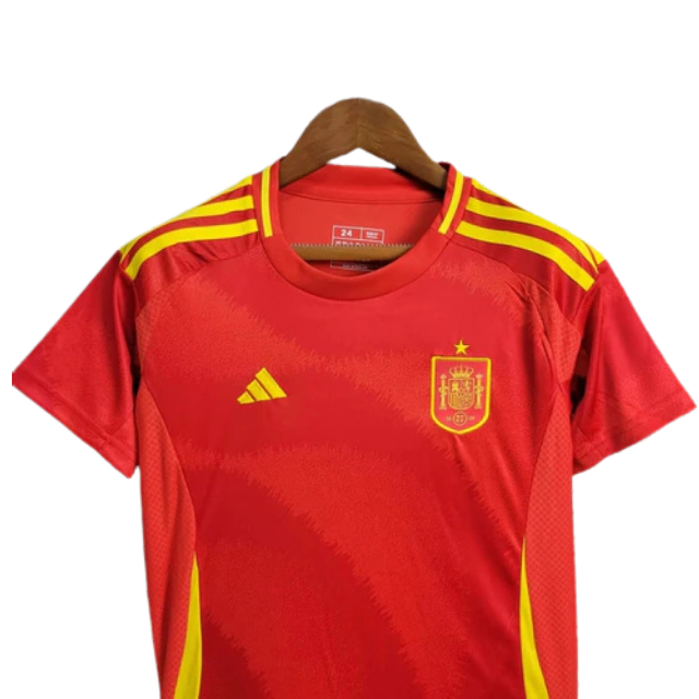 Kit Infantil Seleção Espanha I 24/25 - Vermelho e azul