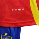 Kit Infantil Seleção Espanha I 24/25 - Vermelho e azul