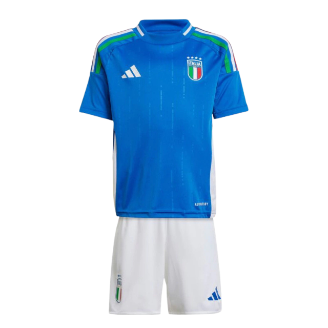 Kit Infantil Seleção da Itália I 24/25 - Azul