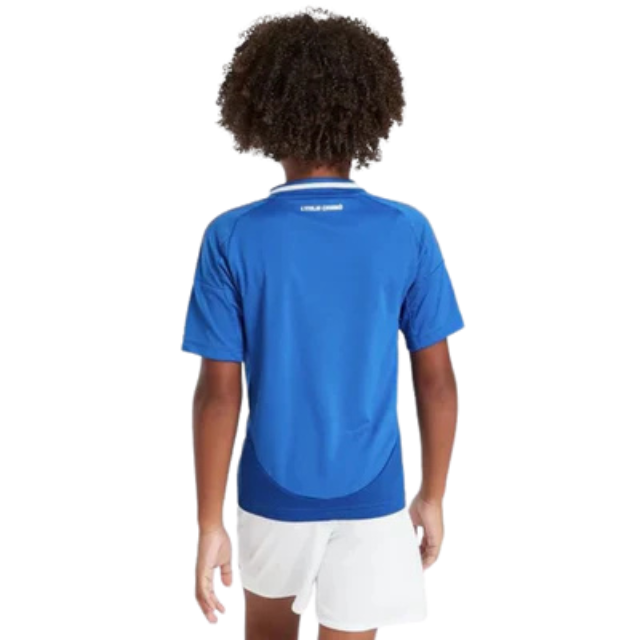 Kit Infantil Seleção da Itália I 24/25 - Azul