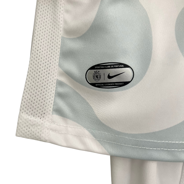 Kit Infantil Sporting alternativo 25/26 - Branco