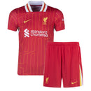 Kit Infantil Liverpool I 24/25 - Vermelho com detalhes em amarelo